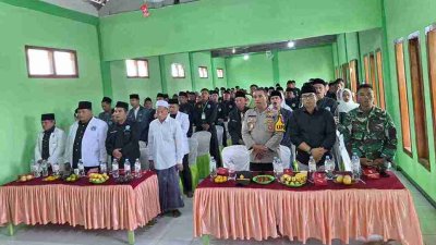 Peserta dan tamu undangan menghadiri Konferancab IV Pagar Nusa Kepohbaru di Ponpes Hidayatussibyan Bojonegoro 2026