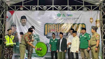 Perkuat Keamanan dan Pelayanan Masyarakat, Ansor Jatim Launching 400 Posko Ramadhan