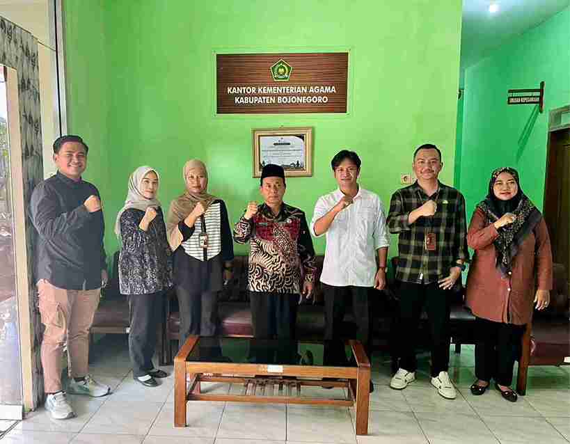 Bawaslu Bojonegoro audiensi dengan Kemenag Bojonegoro bahas MoU pendidikan demokrasi
