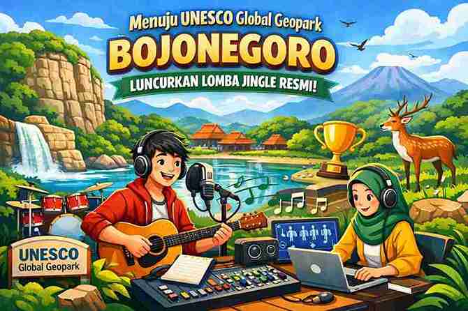 Lomba Cipta Jingle Geopark Bojonegoro menuju UNESCO Global Geopark 2026