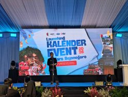 Launching Kalender Event 2026, Pemkab Bojonegoro Dorong Pariwisata dan Ekonomi Kreatif