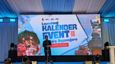 Launching Kalender Event 2026 Bojonegoro oleh Pemkab di Jalan P Mas Tumapel