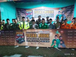 Banser Baureno Dirikan Posko Mudik 2026, Siaga 24 Jam Layani Pemudik