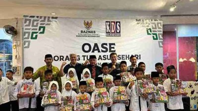 BAZNAS Bojonegoro Gandeng KDS Mal bersama 50 anak yatim dalam kegiatan OASE di KDS Mal Bojonegoro
