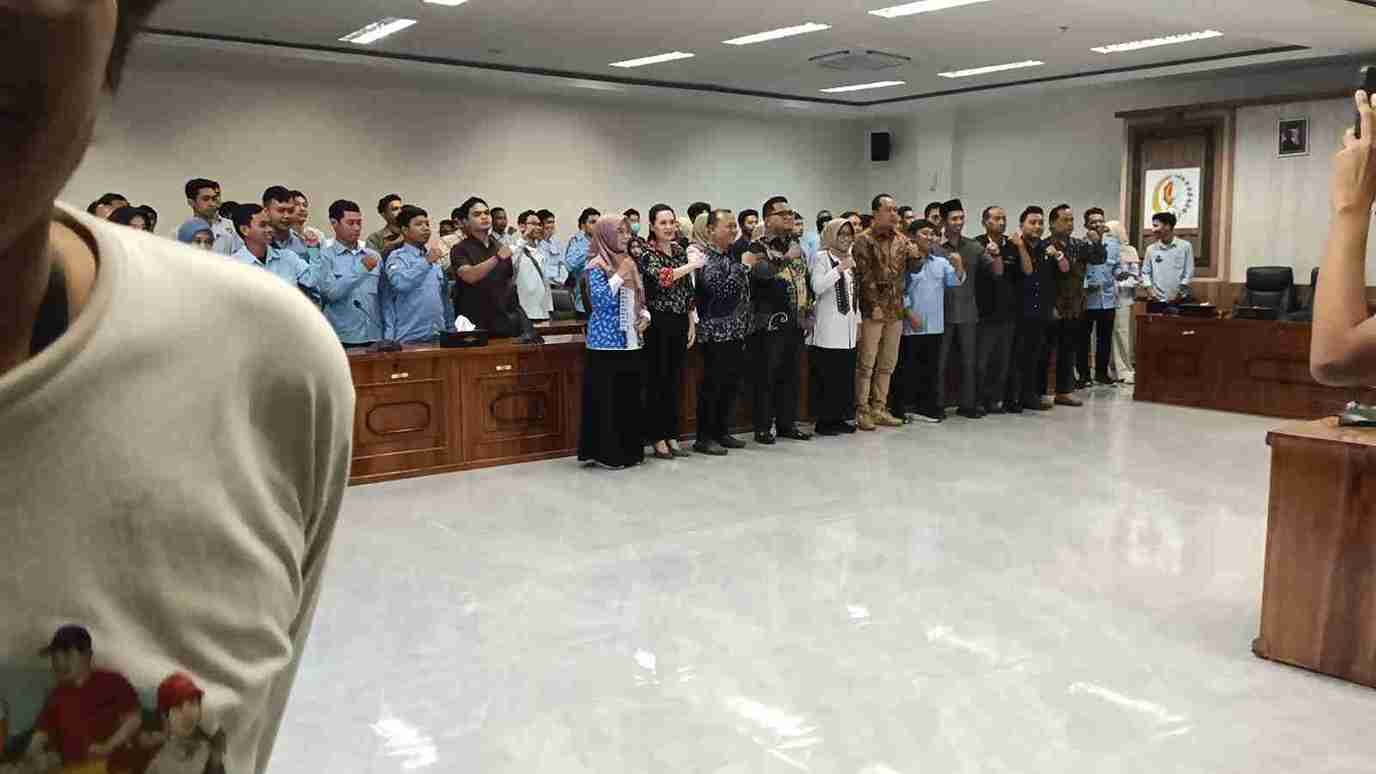 DPRD Bojonegoro menggelar audiensi evaluasi menu Makan Bergizi Gratis saat Ramadhan