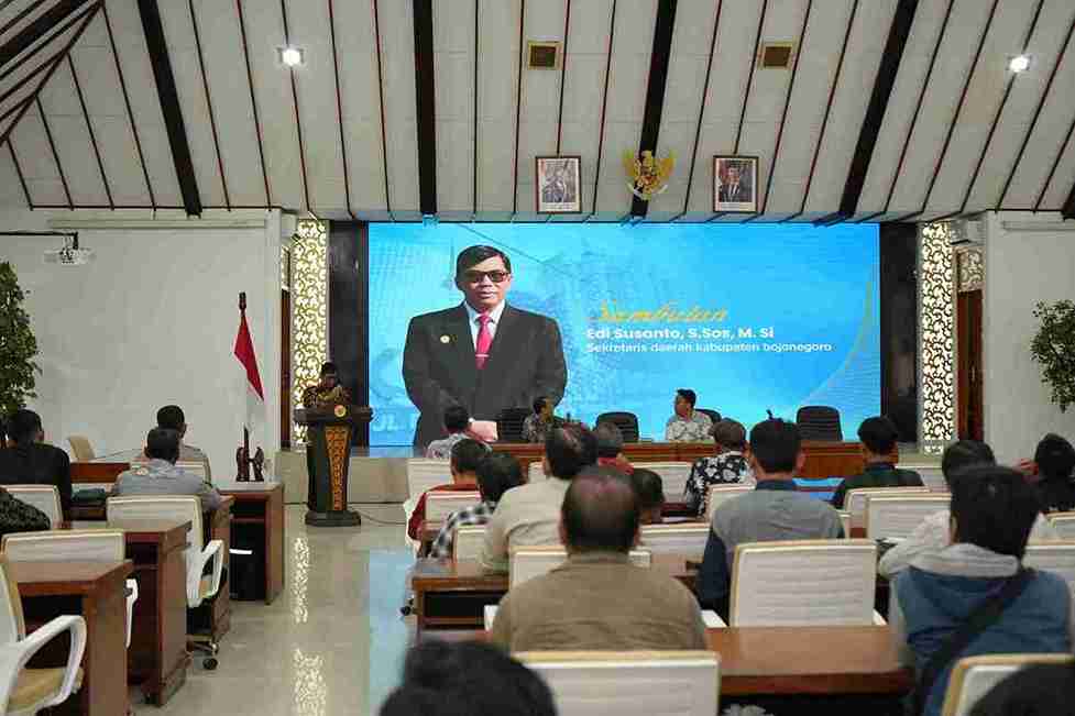 Sosialisasi program DEFA STAPA Center dan Sampoerna untuk ketahanan pangan desa di Hall Angling Dharmo Pemkab Bojonegoro