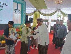 LAZISNU Bojonegoro Santuni 150 Anak Yatim dan Bantu UMKM