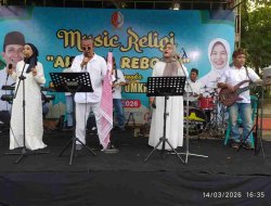 Alaska Band Hibur Pelaku UMKM di Bazar Bahagia Pemkab Bojonegoro