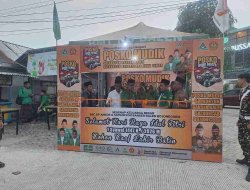 Ansor Banser Balen Launching Posko Mudik Ramadhan 1447 H
