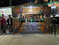Ketua PC GP Ansor Bojonegoro Kunjungi Posko Mudik Banser di Balen dan Baureno