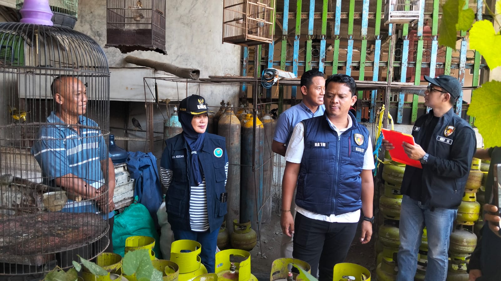 Wabup Bojonegoro bersama Polres Bojonegoro cek SPBE untuk memastikan pasokan LPG tetap aman