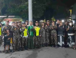 Banser GP Ansor Pakisaji Amankan Pawai Ogoh-Ogoh, Bukti Nyata Harmoni Antarumat di Malang