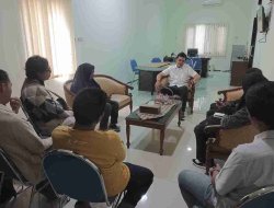 Perkenalan dengan Media, Kepala Perum Bulog Bojonegoro Pastikan Stok Beras Aman