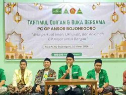 Tahtimul Qur’an dan Buka Bersama, Ansor Bojonegoro Perkuat Iman dan Ukhuwah