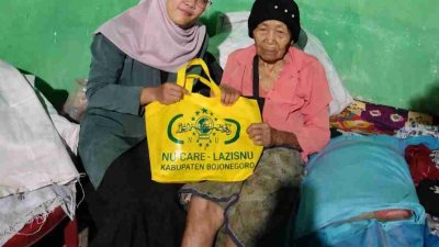 Gandeng IPNU-IPPNU, LAZISNU Bojonegoro Salurkan 2.500 Paket Zakat Fitrah dan Bingkisan Lebaran