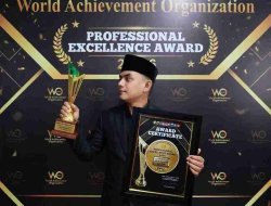 Adib Nurdiyanto Founder Pusat Kreativitas Bojonegoro Raih Professional Excellence Award 2026