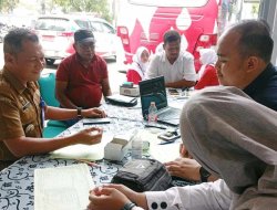 Donor Darah Meriahkan Halal Bihalal Kecamatan Kapas, Terkumpul 24 Kantong