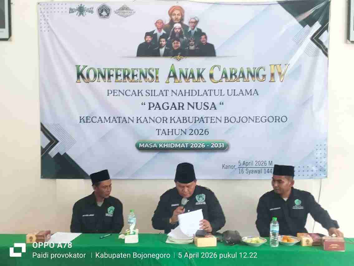 Suasana Konferancab IV Pagar Nusa Kanor Bojonegoro 2026
