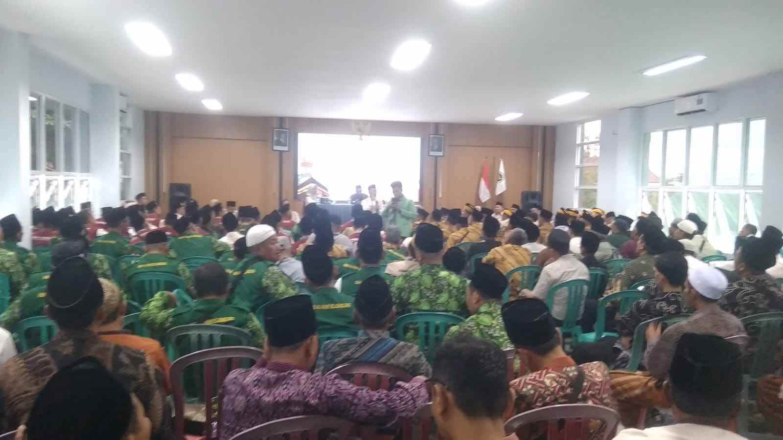 Suasana pembekalan Karu dan Karom calon jamaah haji Bojonegoro 2026