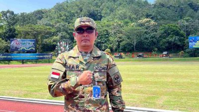 Ketua DPRD Bojonegoro Abdulloh Umar saat mengikuti retreat pimpinan DPRD di Akademi Militer Magelang