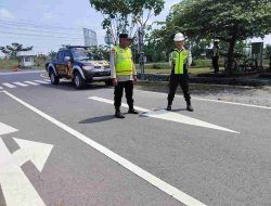 Perkuat Keamanan Objek Vital Nasional, Polsek Gayam Rutin Patroli Di Kawasan Proyek EMCL