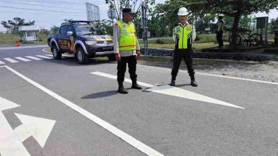 Perkuat Keamanan Objek Vital Nasional, Polsek Gayam Rutin Patroli Di Kawasan Proyek EMCL
