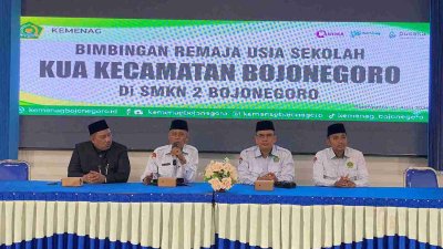 Kegiatan BRUS Kemenag Bojonegoro di SMKN 2 Bojonegoro