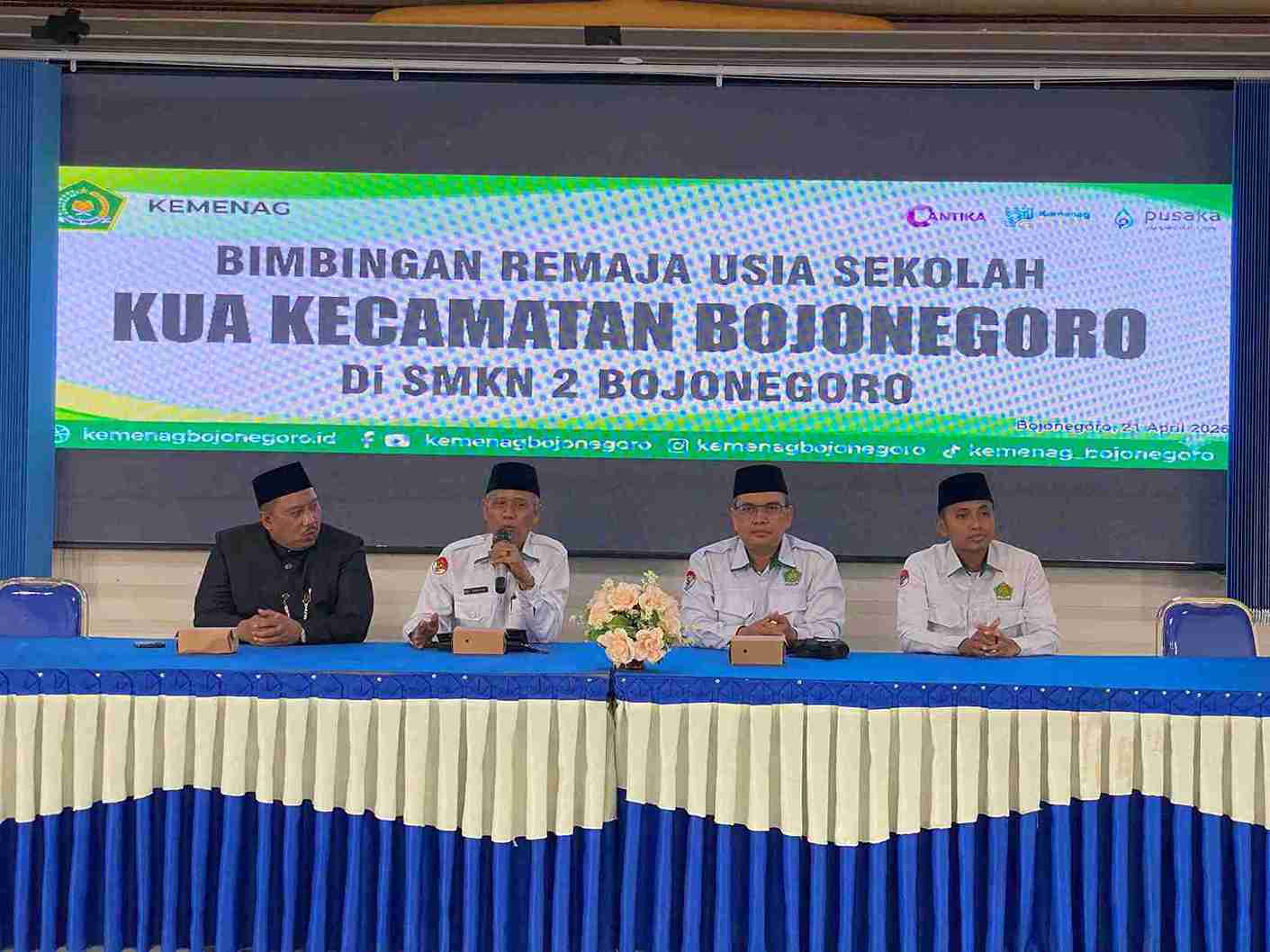 Kegiatan BRUS Kemenag Bojonegoro di SMKN 2 Bojonegoro