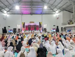 Banser Tambakrejo Amankan Gebyar Sholawat Harlah Gashona ke-11