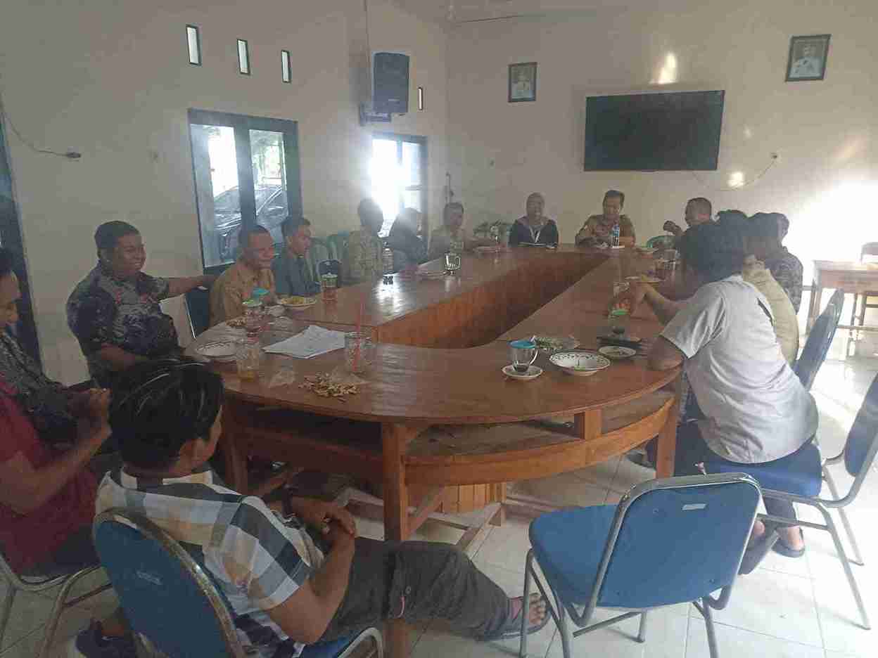 Rapat koordinasi pengurus KDMP se-Kecamatan Ngraho di aula kecamatan