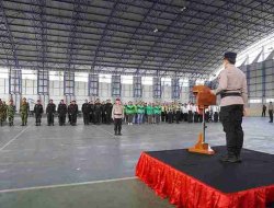 Guna Memperkuat Kebersamaan, Polres Bojonegoro Gelar Sabuk Kamtibmas Jaga Kondusivitas