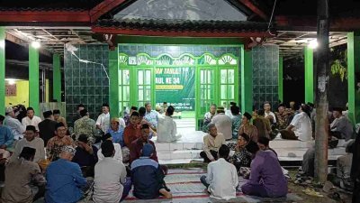 Takhtimul Qur’an dan Tahlil Haul ke-34 Mbah Kyai Masyhur Digelar di Ngasem