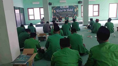 Halal Bihalal GP Ansor Bojonegoro sosialisasi usaha Ecofit dan BPR