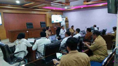 Suasana Pemkab Bojonegoro Terima Entry Meeting BPKP Pusat