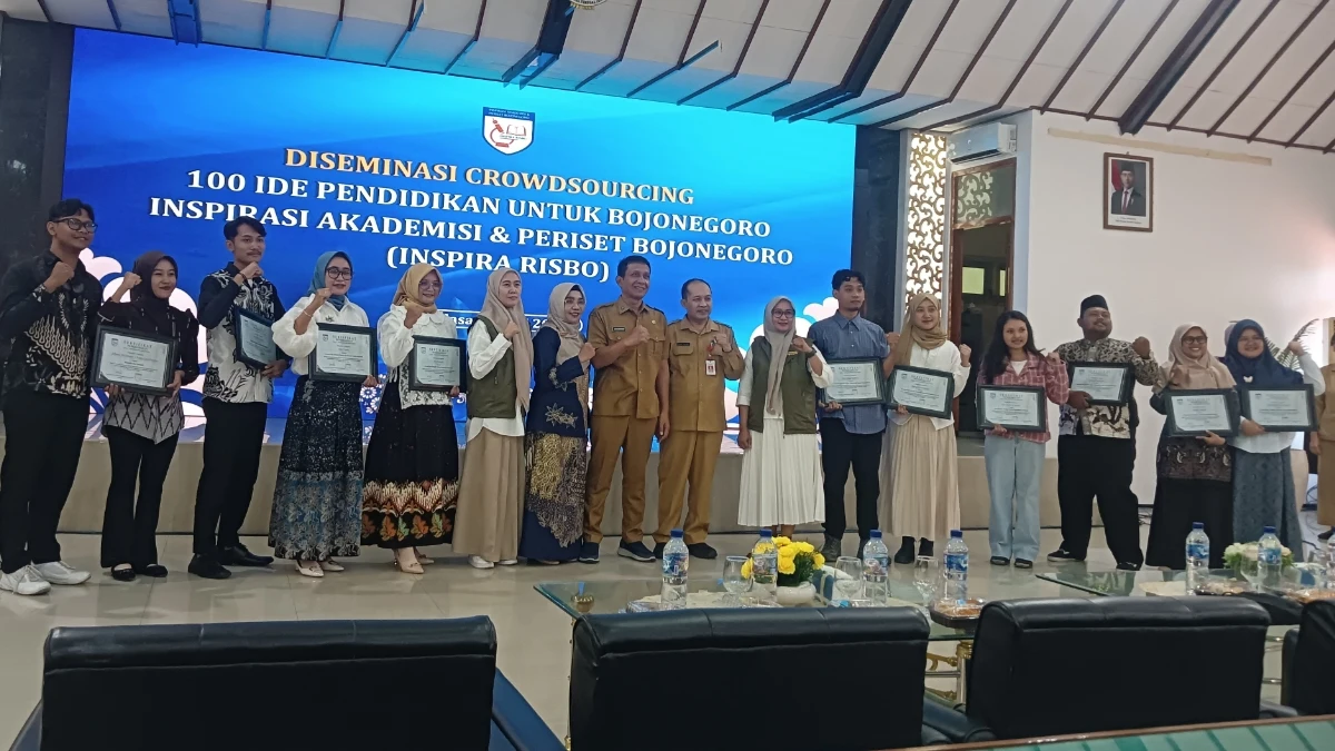 Peluncuran 100 Ide Pendidikan Inspira Risbo di Bojonegoro