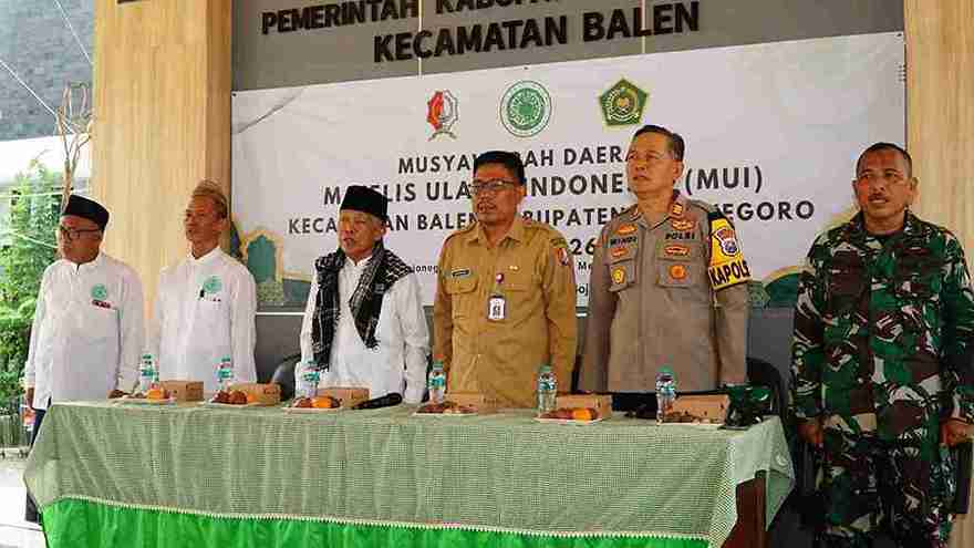 Musda MUI Kecamatan Balen Bojonegoro Tahun 2026 di Pendopo Kecamatan Balen