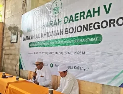 Musda V Jama’ah Al Khidmah Bojonegoro Tetapkan Ketua Baru Periode 2026-2030