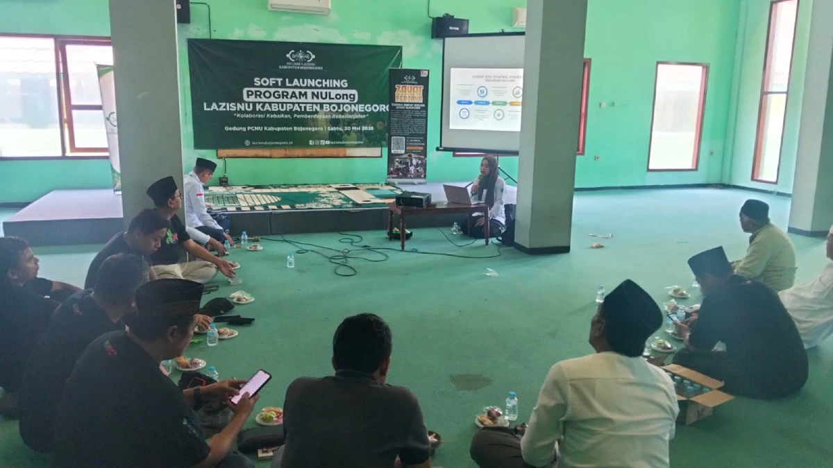 Prosesi Soft Launching NULong LAZISNU Bojonegoro