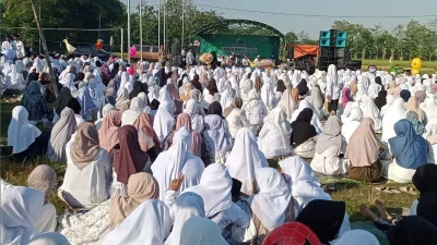 Banser Dander Kawal Istighosah Kubro Sambut Tahun Baru Hijriah 1448 H di Sendangrejo