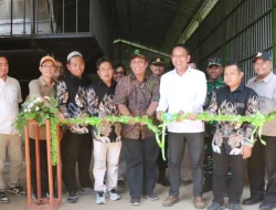 Bupati Setyo Wahono Resmikan Pabrik Porang di Sekar