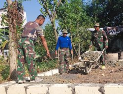 Peduli Warga diwilayah Binaan, Kodim Bojonegoro Gelar Karya Bakti TNI Satkowil Semester I Tahun 2026