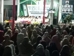 Banser Dander Amankan Pengajian Umum dan Bersholawat Haflah Akhirussanah Ponpes Miftahul Huda Sendangrejo