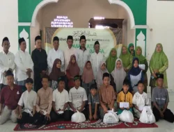 Santuni 50 Anak Yatim, LAZISNU Ranting Sekaran dan MWCNU Kasiman Salurkan Donasi Rp18 Juta