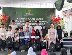 BAZNAS Kabupaten Bojonegoro Salurkan Santunan Anak Yatim pada Momentum Muharam 1448 H