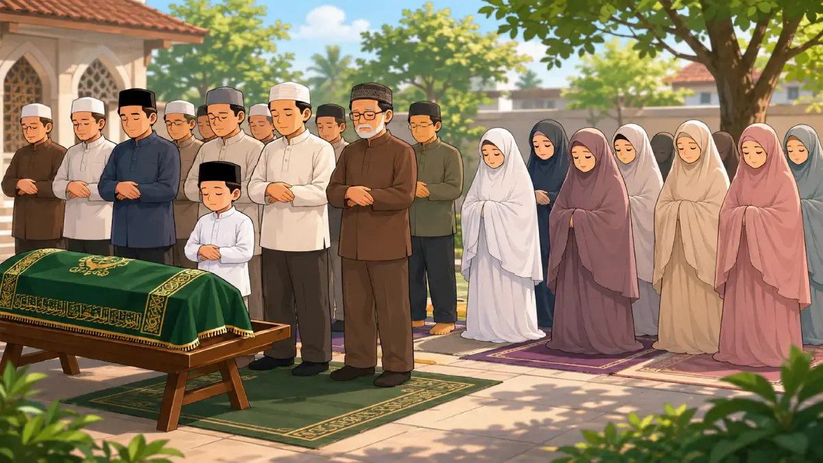 Gambar ilustrasi Hukum Perempuan Salat Jenazah