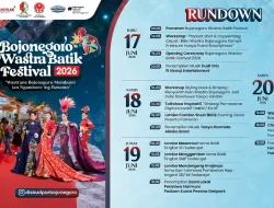Bojonegoro Wastra Batik Festival 2026 Siap Digelar, Hadirkan 108 Stand dan Beragam Kegiatan Kreatif