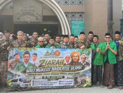 Ansor Banser Dander Gelar Ziarah Muasis NU, Teguhkan Khidmah dan Spirit Perjuangan
