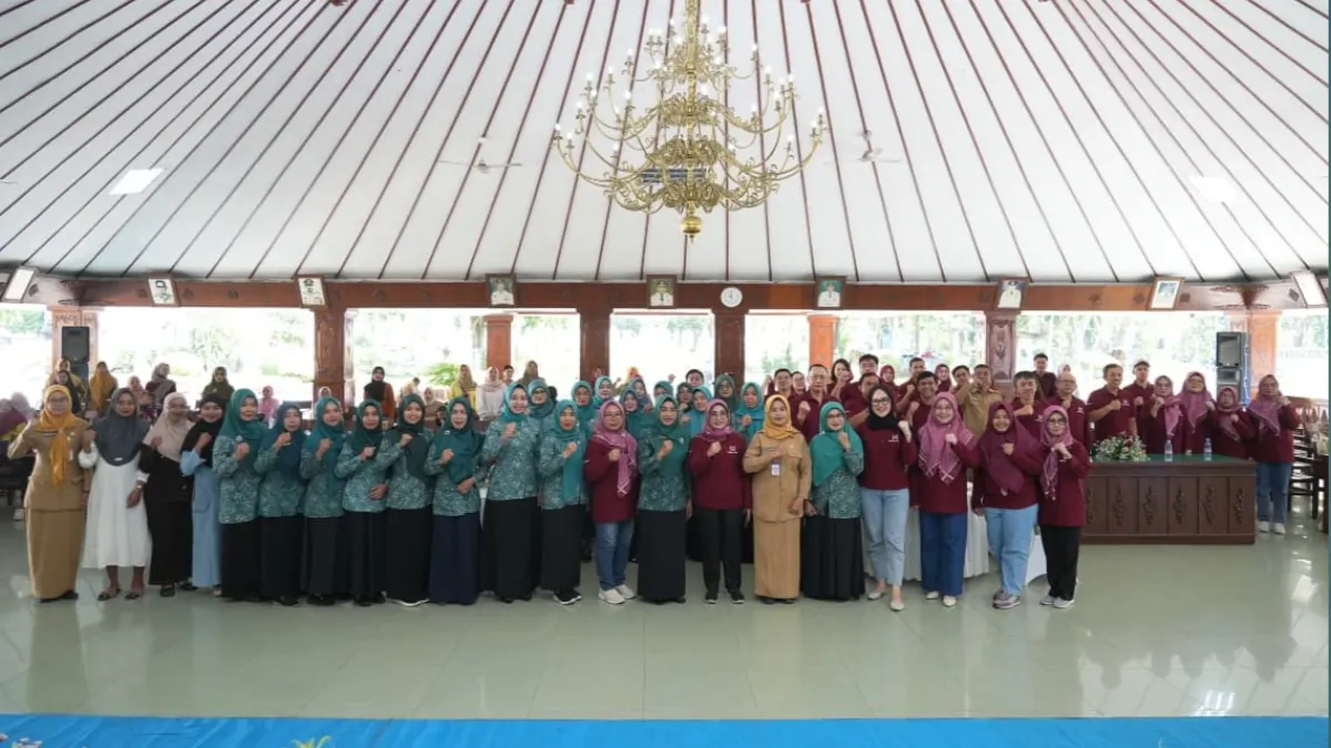 Sarasehan edukasi konsumsi protein hewani untuk mencegah stunting di Pendopo Malowopati Bojonegoro.