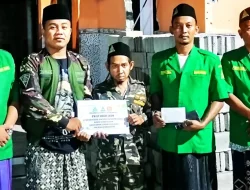 Banser Peduli, PW GP Ansor Jatim Salurkan Bantuan BUSER untuk Sahabat Bahroni Korban Kebakaran