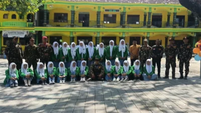 Banser Sumberrejo Tanamkan Disiplin dan Cinta Tanah Air pada Santri Baru Ponpes Darussalam